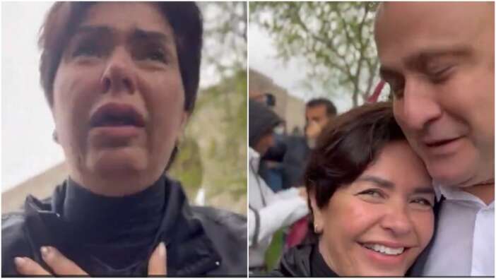 Özlem Gürses'ten Saraçhane'de tiyatro! Biber gazından etkilenmiş gibi yaptı, arkadaşını görünce bir anda kendine geldi!