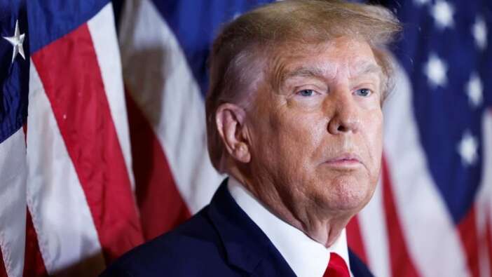 Trump polisin Filistin'e destek gösterilerine müdahalesinden övgüyle söz etti