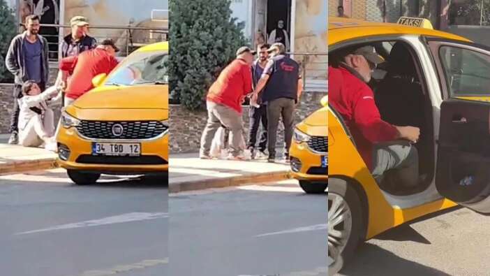 İstanbul Pendik'te genç kadını bıçak zoruyla taksiye bindirip kaçırdı!