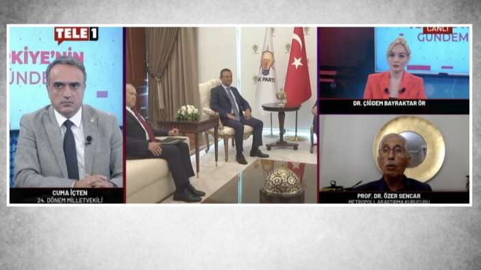 Tele1 canlı yayınında dikkat çeken sözler: Erdoğan, Atatürk’ten sonra gelmiş ikinci büyük liderdir
