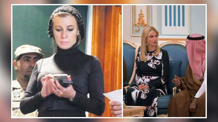 Ivanka'dan sonra Mariya da Suudi Arabistan'da kapandı!