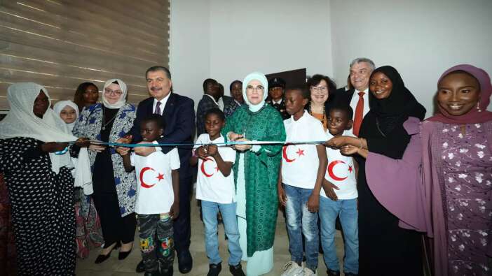 Emine Erdoğan, Nijerya'da temaslarda bulundu!