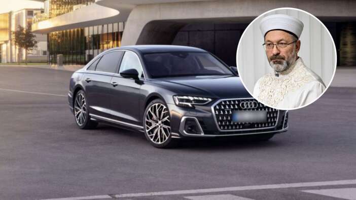 Diyanet İşleri Başkanlığı, Audi A8 makam aracının iade edildiğini duyurdu!