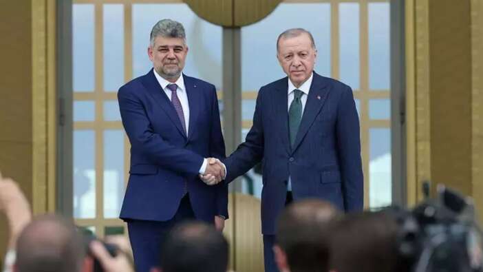 Romanya Başbakanı Ankara'da! Cumhurbaşkanı Erdoğan'dan önemli açıklamalar