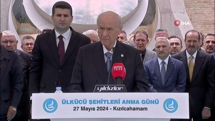 MHP lideri Devlet Bahçeli: Ülkücü katilleri ile hesaplaşacağız!