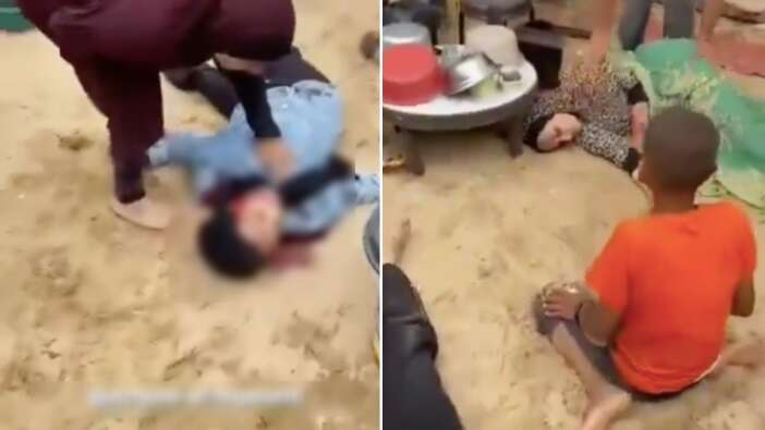 Terörist İsrail yine çadır kenti bombaladı! 20'den fazla şehit var...