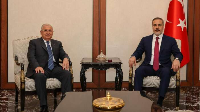 Dışişleri Bakanı Fidan, Milli Savunma Bakanı Güler ile bir araya geldi