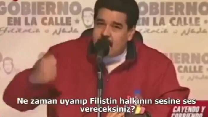 Maduro'nun İsrail'e isyanı yeniden gündem oldu: Yerin dibine batsın açıklamalarınız!