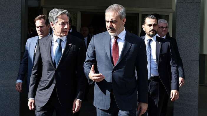 Dışişleri Bakanı Fidan Blinken ile görüştü