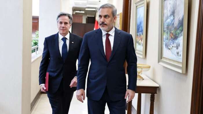 Dışişleri Bakanı Hakan Fidan'dan, Anthony Blinken ile kritik görüşme!