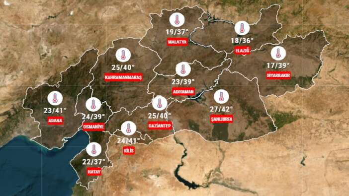 5 Haziran 2024 Çarşamba deprem bölgesinde hava durumu! Yükselen sıcaklıklara karşı tedbirinizi alın...
