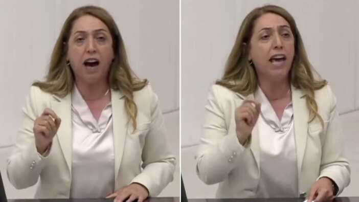 DEM Partili Saliha Aydeniz'den TBMM'de alçak sözler! "Kürdistan'da işgalcisiniz"