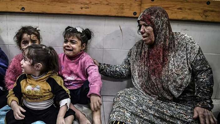 Katil İsrail Gazze'de mülteci kampına saldırdı! Ölü sayısı 150'ye yükseldi