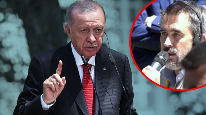 Cumhurbaşkanı Erdoğan'dan İspanyol gazetecinin Osman Kavala ve Selahattin Demirtaş ile ilgili sorusuna tokat gibi cevap! ''Başını sallama, ben sallamıyorum. Dimdik çalışmama devam ediyorum''