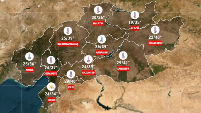 15 Haziran deprem bölgesi hava durumu raporu yayınlandı! İşte 11 ilde hava durumu...