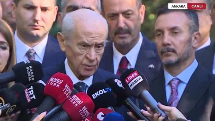 Devlet Bahçeli'den Cumhur İttifakı mesajı! ''Bizde çatlama olmaz, biz ne kerpiçiz, ne toprağız, kaya gibi bir ittifakız''