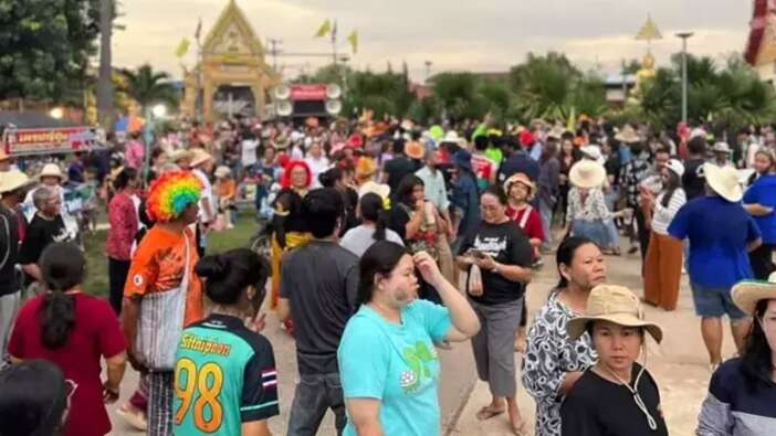 Tayland'da roket festivalinde facia! Çok sayıda yaralı var