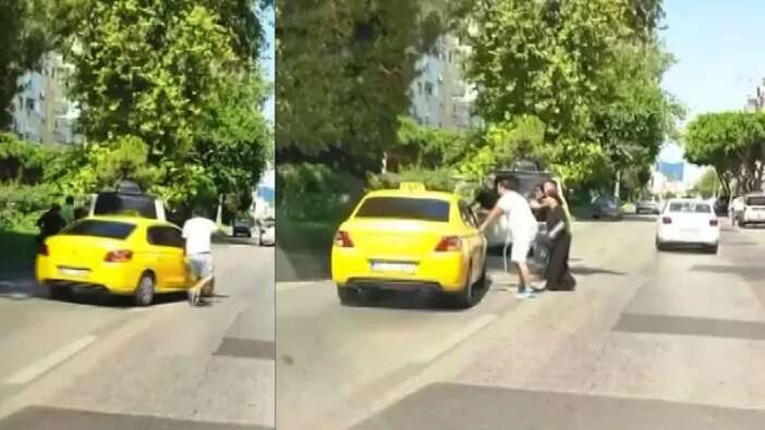 Antalya'da taksi ile yolculuk yaparken hayatının şokunu yaşadı!