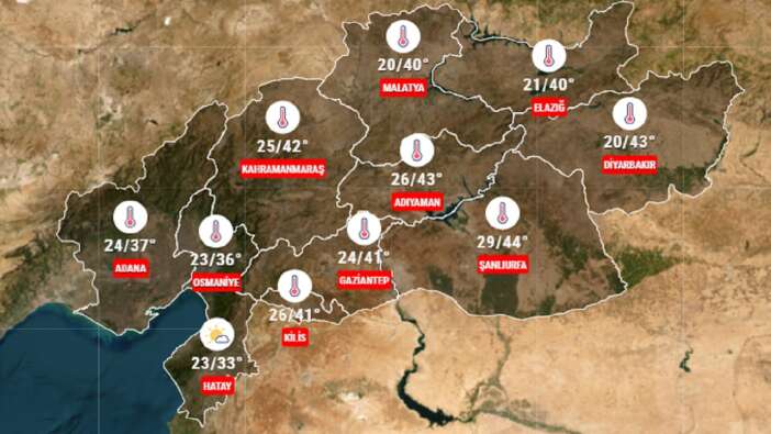22 Haziran 2024 deprem bölgesi hava raporu yayınlandı! İşte 11 ilde hava durumu...