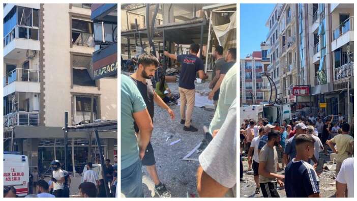 İzmir'de bir binada tüp patladı: Ölü sayısı 5'e yükseldi! Bakan Yerlikaya, patlama anını paylaştı
