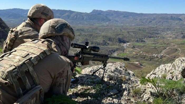 MSB 'kilit kapanıyor' diyerek paylaştı! Irak'ın kuzeyinde hedefler böyle vuruldu
