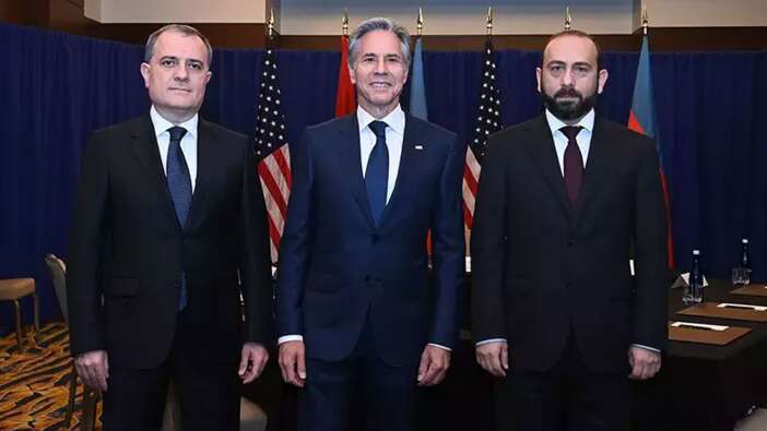 Azerbaycan ve Ermenistan bakanları ABD'de bir araya geldi