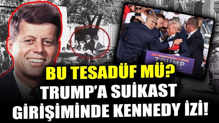ABD’Yİ SARSAN TRUMP’A SUİKAST GİRİŞİMİNDE KENNEDY İZİ!