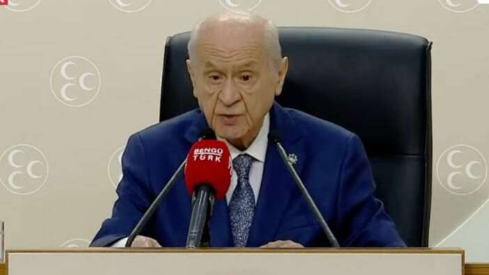 MHP lideri Bahçeli'den sürpriz basın toplantısı! "Türk milleti hayvanları sever. MHP gerekeni yapacaktır"