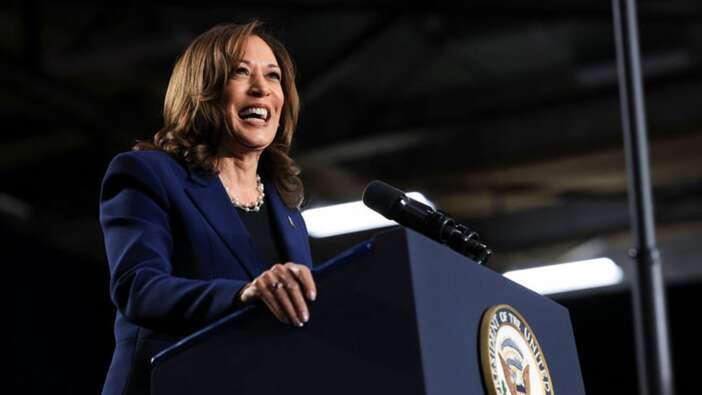 Kamala Harris'in ilk seçim mitingi! 'Trump'ın nasıl biri olduğunu biliyorum'