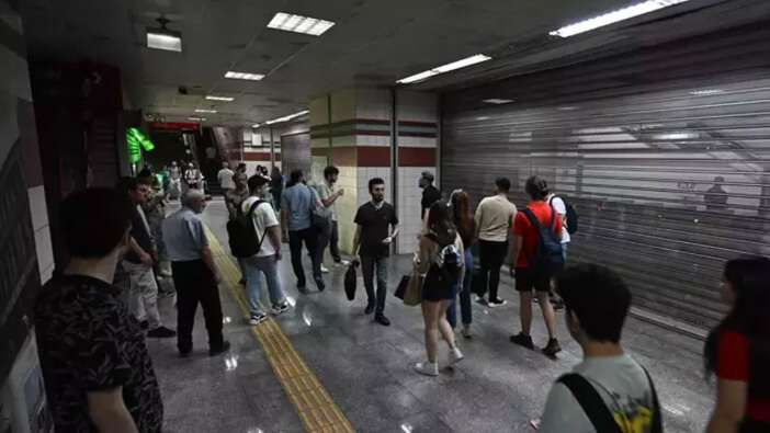 Kızılay-Koru Metro hattı seferleri durdu! EGO'dan açıklama