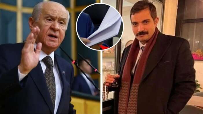 Bahçeli, listeyi kameraya göstererek duyurdu: 154 kişiyle hukuk zemininde mutlaka hesaplaşacağız!