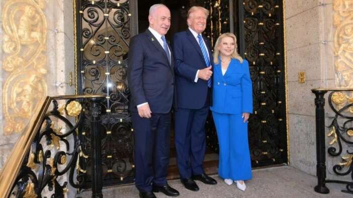 Donald Trump'tan, Binyamin Netanyahu'ya tepki çeken karşılama!