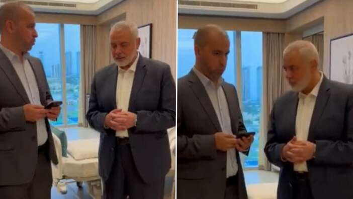 3 oğlu da suikasta kurban gitmişti... İşte Haniye'nin acı haberi aldığı andaki sakinliği...