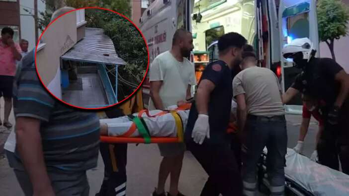 Korku dolu anları görgü tanığı anlattı! 'Sac olmasa belki de ölebilirdi'