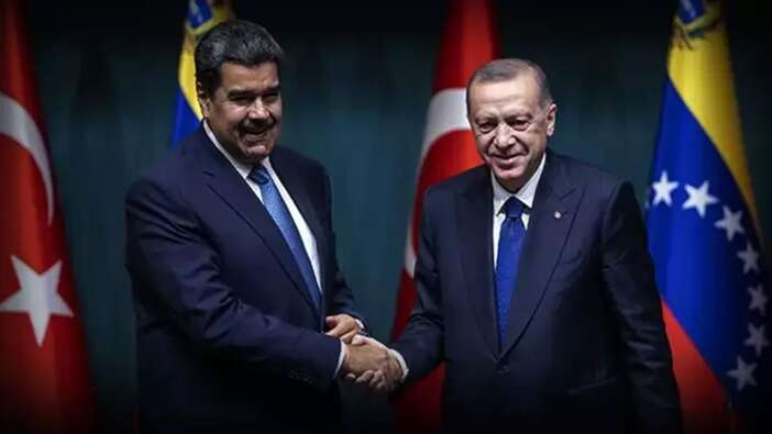 Erdoğan ile Maduro görüştü! Türkiye'nin desteği vurgulandı