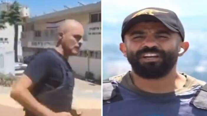 Gazetecileri bile korkak… İşte İsrailli ve Filistinli gazeteci arasındaki fark!