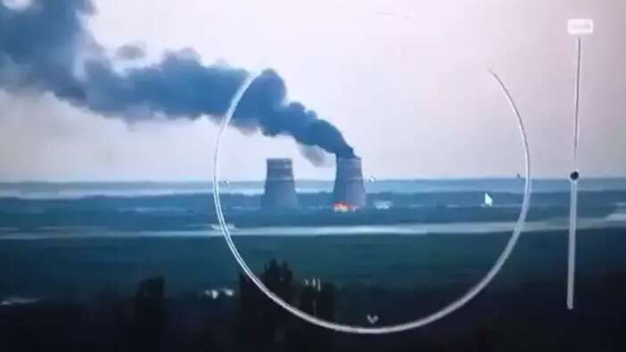 Zaporijya nükleer santralinde yangın! Peş peşe açıklama yapıldı