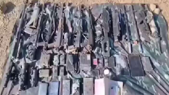 MSB duyurdu! Teröristlere ait çok sayıda mühimmat ele geçirildi