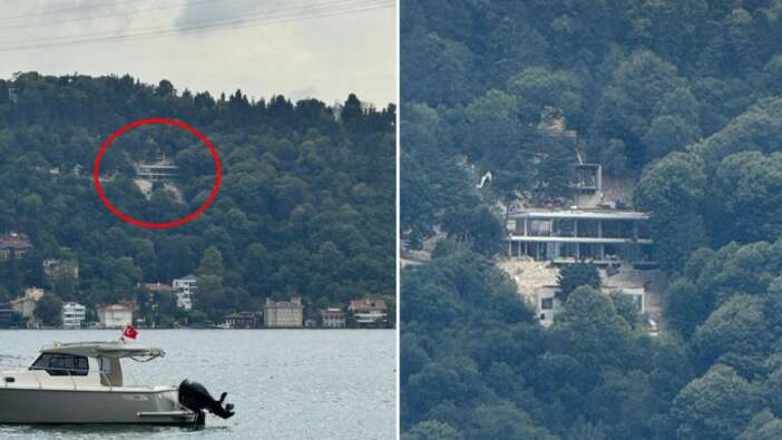 CHP'li Üsküdar Belediyesi görmezden geldi, bakanlık harekete geçti! Boğaz'daki kaçak villa inşaatına inceleme başlatıldı...