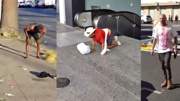 Gösterilmeyen ABD! Rüyalar ülkesinin sokaklarında dehşet manzaraları!