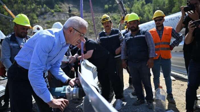 Abdulkadir Uraloğlu: Bolu Dağı Tüneli’ni uzatıyoruz, 19 Eylül'de bitecek
