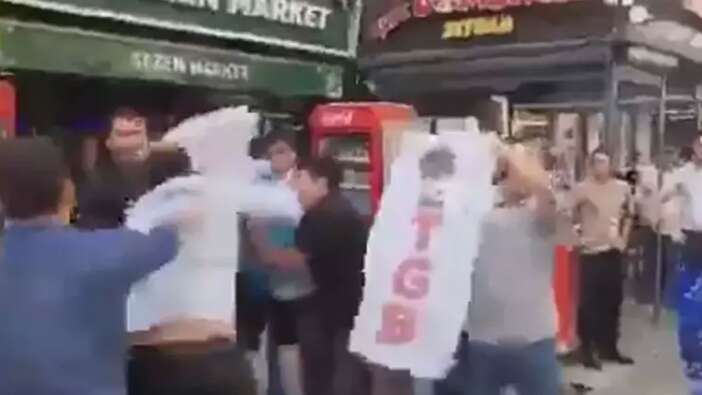 Valilik'ten açıklama! İzmir'de ABD askerlerinin başına çuval geçirdiler