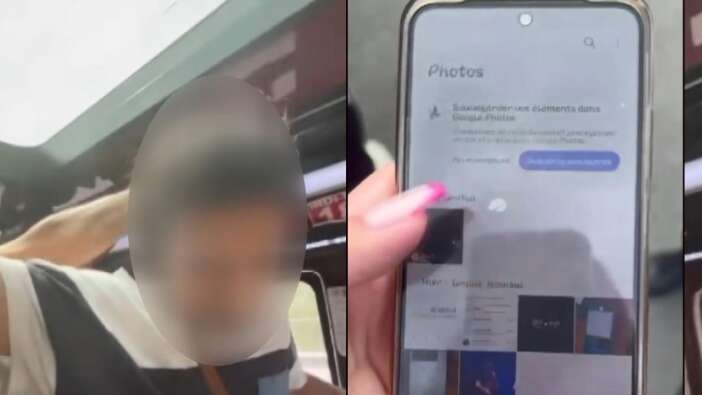 Minibüste gizlice kadınların fotoğraflarını çeken sapık yakayı ele verdi