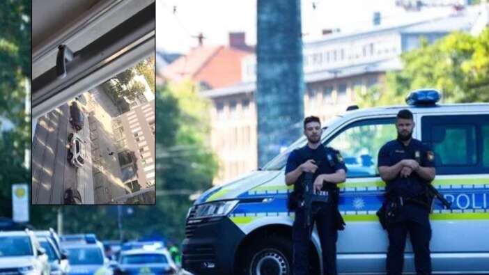 Son Dakika Haberi... Münih'teki İsrail konsolosluğunun önünde silahlı saldırı
