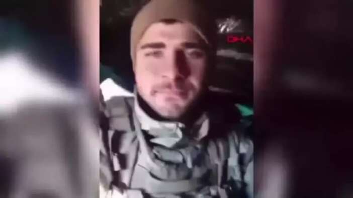 Şehit Maşallah Abakay'ın son görüntüleri! "Dedeleri tarih yazan torunlar, tarih yazar"