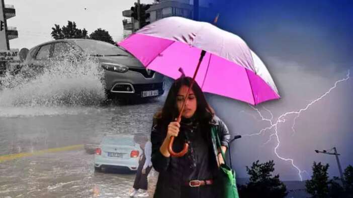 Sağanak ve kar yağışı geliyor! Meteoroloji'den 16 il için sarı kodlu uyarı... İstanbul için saat verildi!