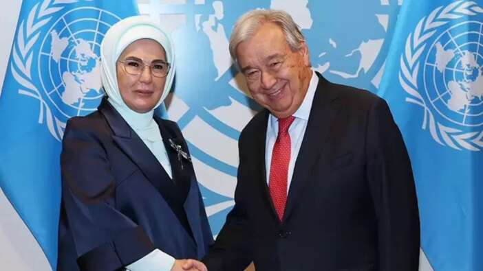 Emine Erdoğan'dan Guterres'e davet...