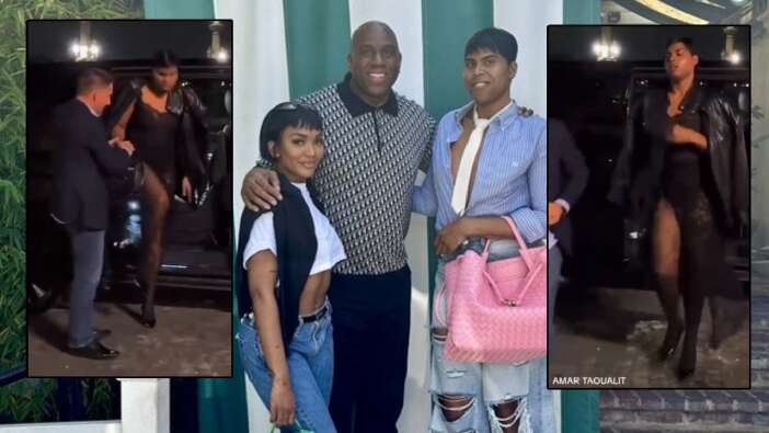 Magic Johnson'un oğlu EJ'in görüntüsü şoke etti