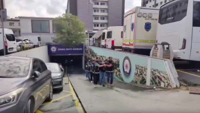 İstanbul’da Kuyu-30 Operasyonu! İş yerlerlerini kurşunlayan organize suç örgütü üyesi 23 şüpheli yakalandı