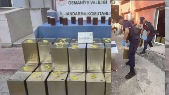 Osmaniye'de 1 ton sahte bal yakalandı! Vatandaşa yedireceklerdi